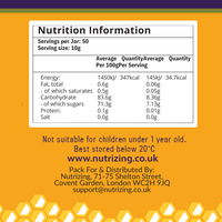 Manuka Honey MGO 60+ From New Zealand | 500g | 100% Pure, Thick & Creamy | Made in UK by NutriZing