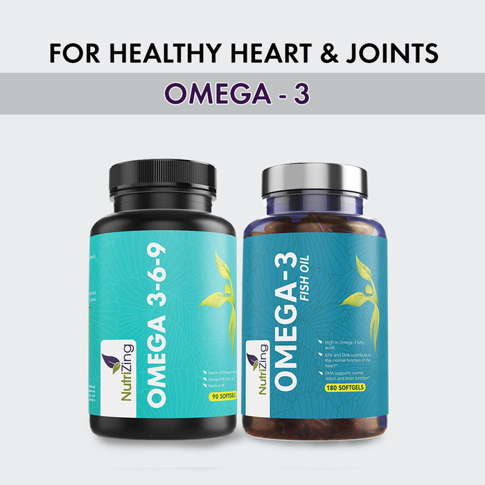 Omega fish oils for healthy heart & joints