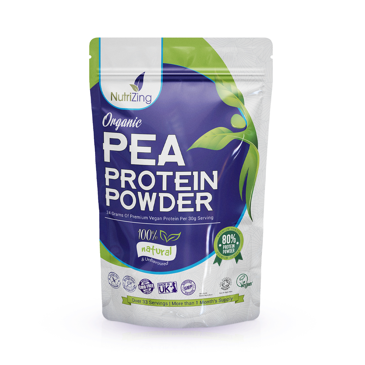 Natural Organic Pea Protein Powder