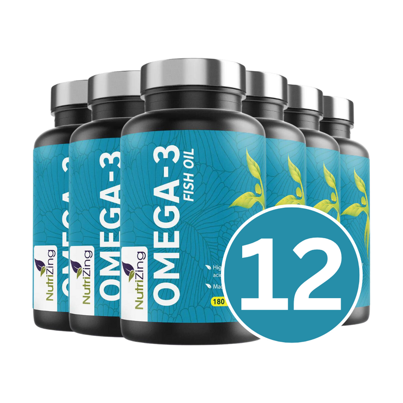 Omega 3 Fish Oil Supplement for Heart & Joints NutriZing
