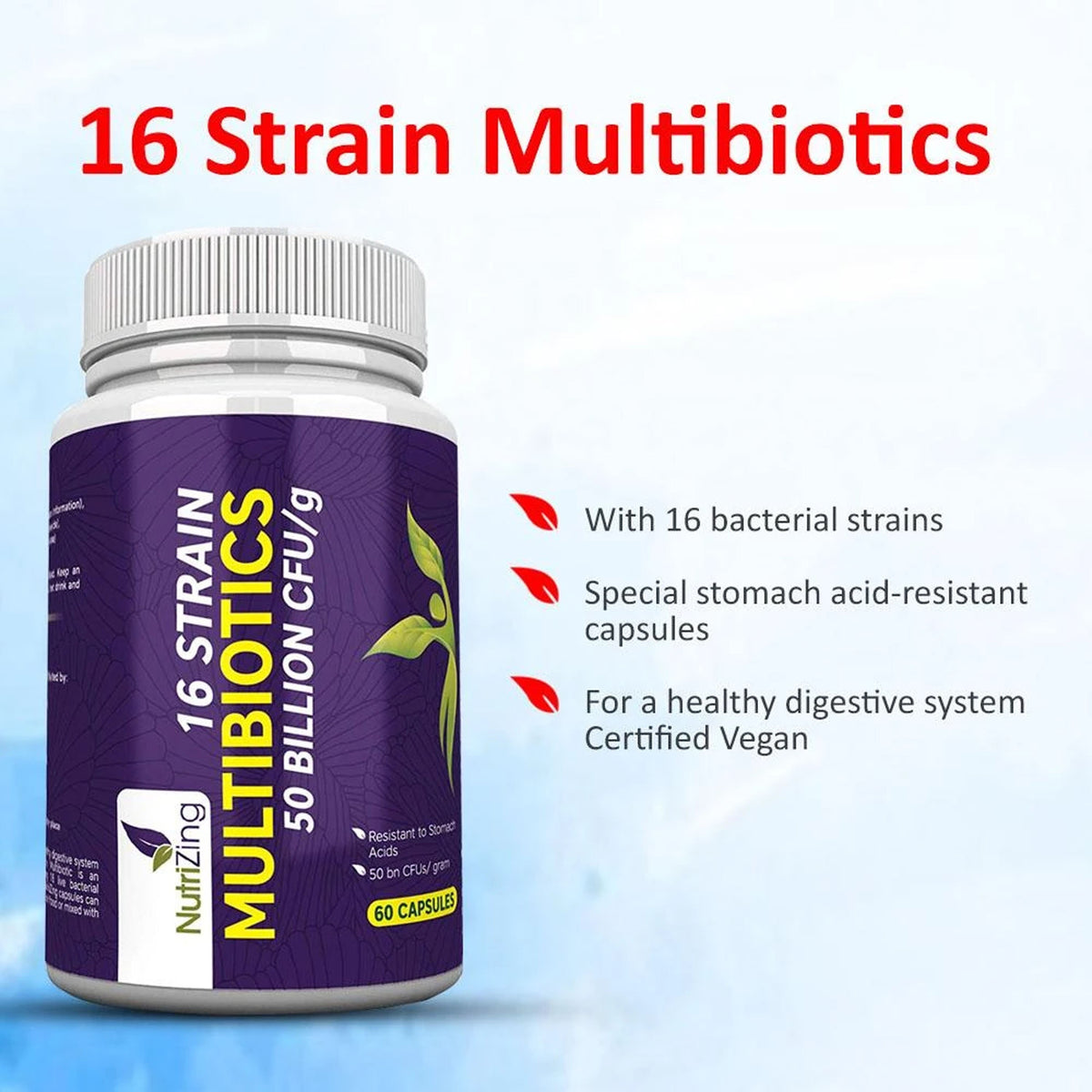 Multi-strain & Acidophilus Probiotics Combo (Pack of 2)